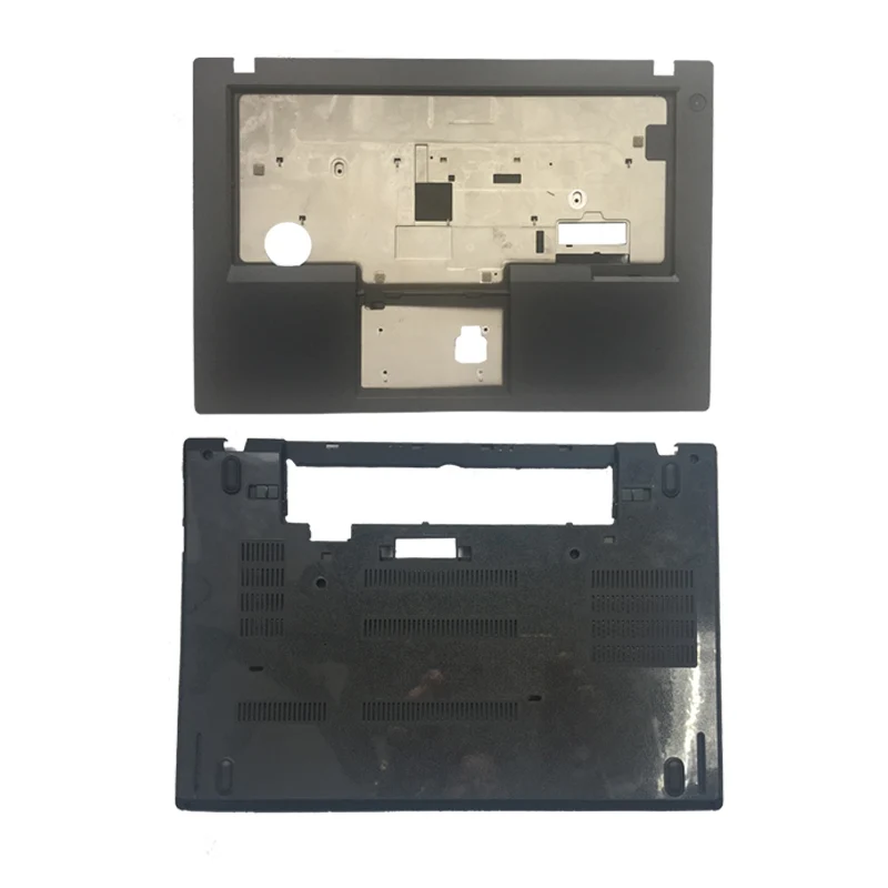 

Новая крышка корпуса для Lenovo ThinkPad T470, подставка для рук, крышка AM12D000200, без сенсорной панели, без отверстия для отпечатка пальца/нижний корпу...
