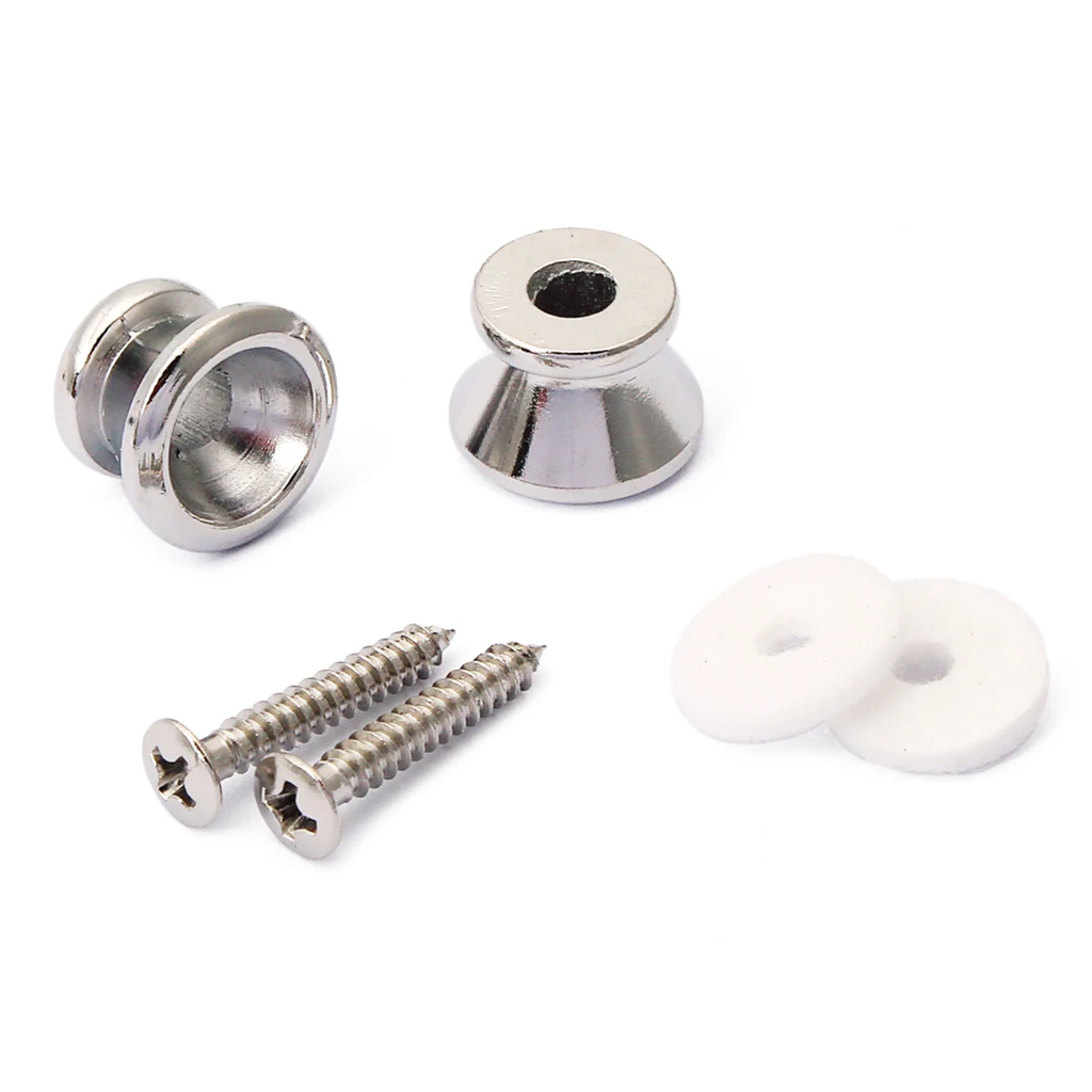 2 шт. металлический ремешок для акустической гитары бас|Детали и аксессуары