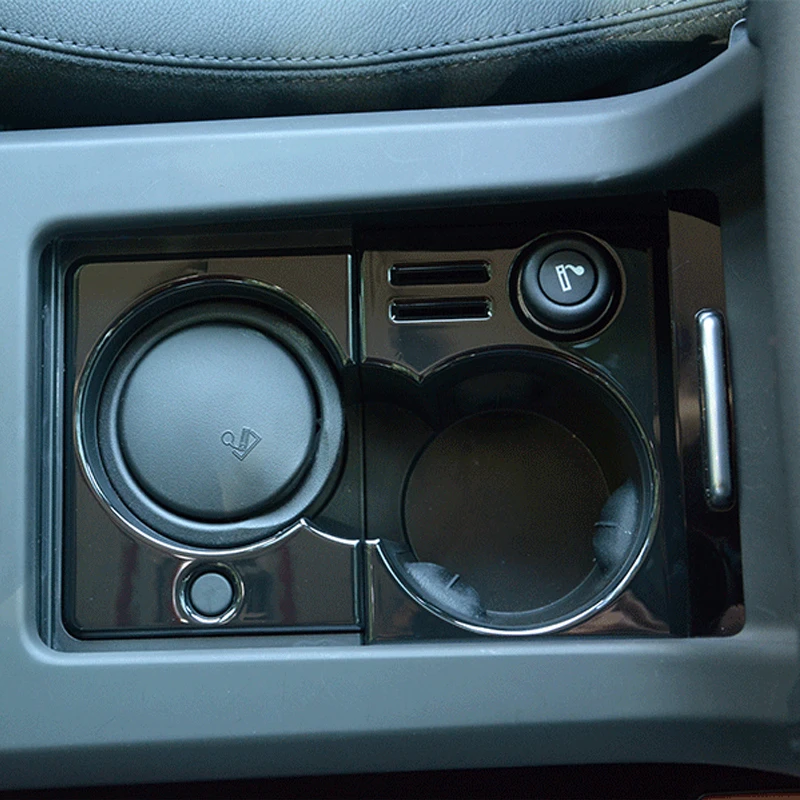 Стайлинг автомобиля ABS подстаканник декоративная рамка для Land Rover Discovery Sport 2015 2019