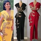 Винтажное атласное платье знаменитости с V-образным вырезом и рукавами-крылышками