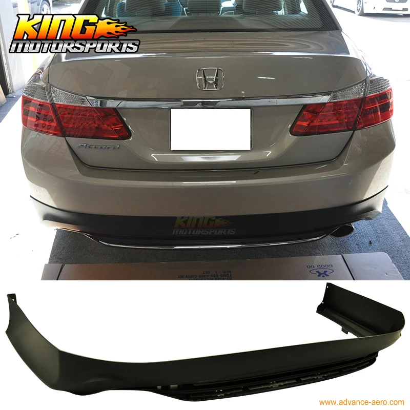 Подходит для 2013-2014 HONDA ACCORD SEDAN PP задний бампер губа боди OE стиль глобальная