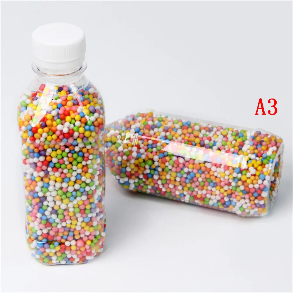 

1 Pack DIY Snow Mud Particles Accessories Slime Balls Small Tiny Foam Beads For Floam Filler 2-4mm For DIY Party Supplies