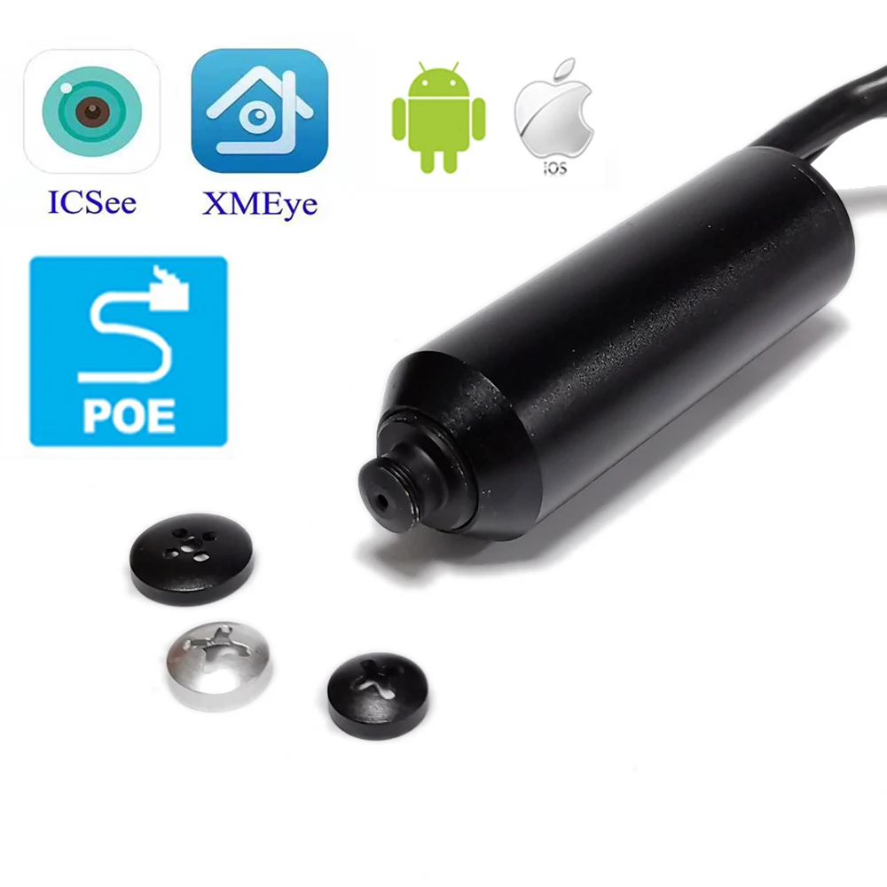 Камера видеонаблюдения HD сетевая проводная мини-камера с широкоугольным