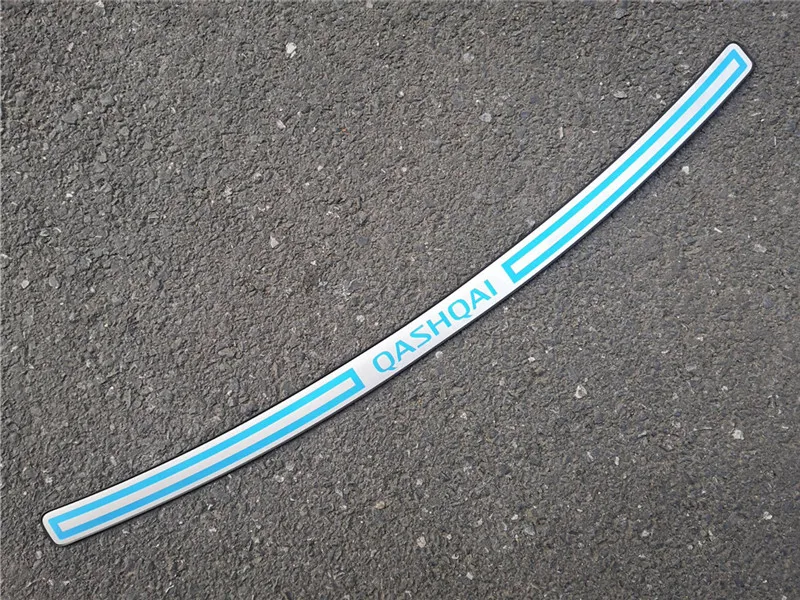 Нержавеющая сталь внешний Ультра тонкий Задний бампер протектор Подоконник