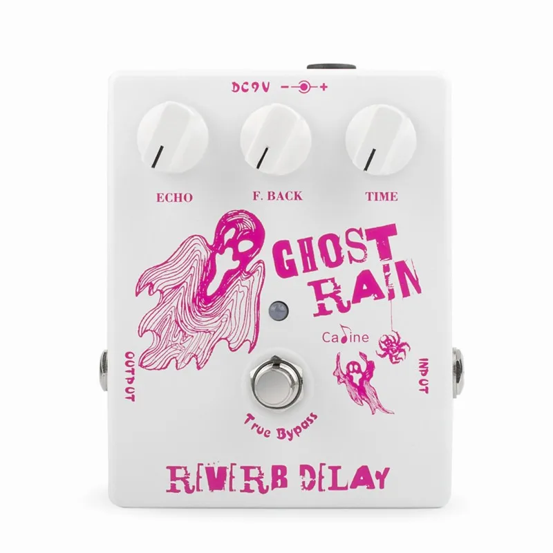 Caline Fantasma Chuva Atraso Pedal Efeito Guitarra True Bypass Acessórios Cp-41 Eco