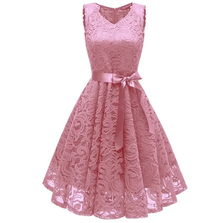 FMFSSOM женское кружевное элегантное платье с вышивкой и v образным вырезом Женские