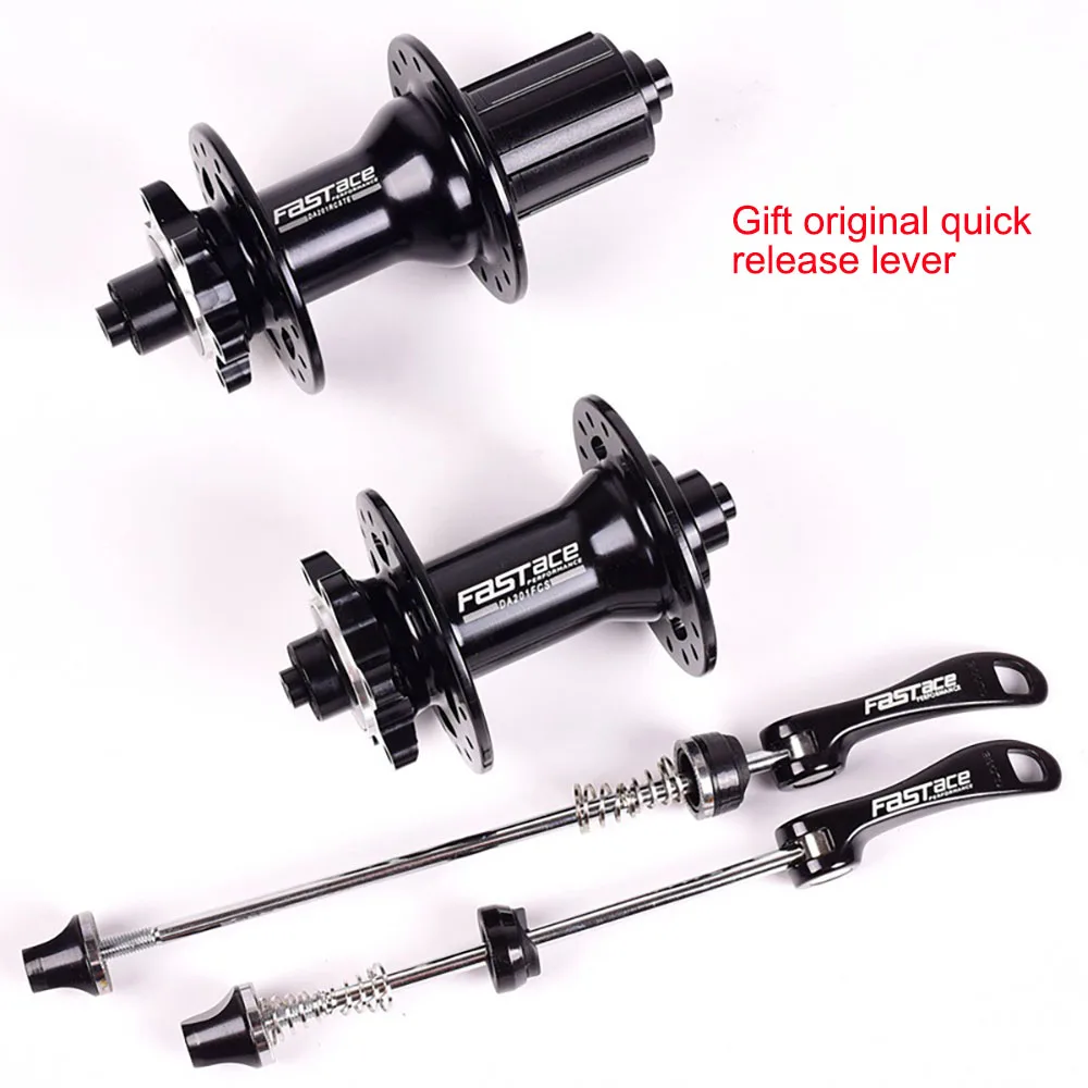 32h QR black Fastace MTB Mountain Bike Hub 11 Speed 32 Holes 28h 36h Hub 4 Sealed Bearing 3 Pawls 30 teeth Taki QR Hubs Disc Brake Bike parts - Цвет: 32h QR black