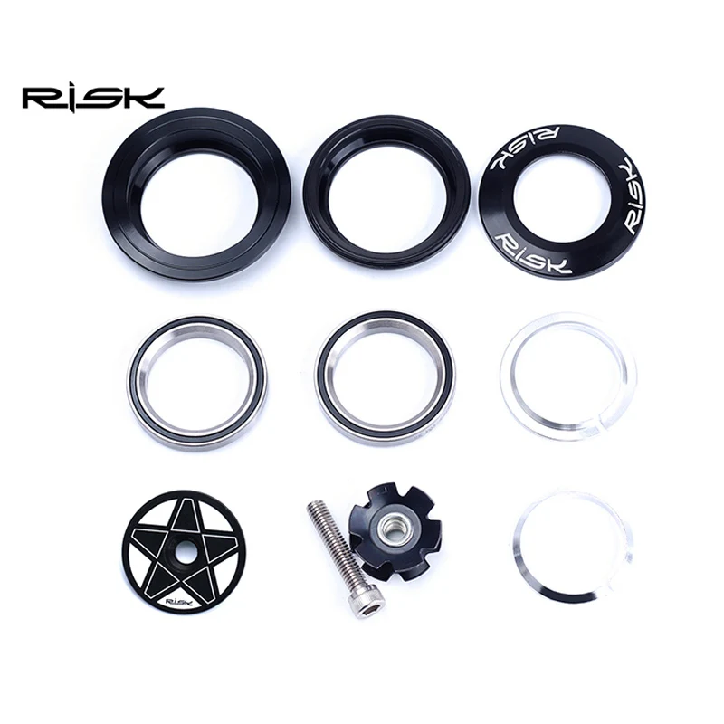 Новая велосипедная гарнитура 44-50 6 мм алюминиевая двойные подшипники