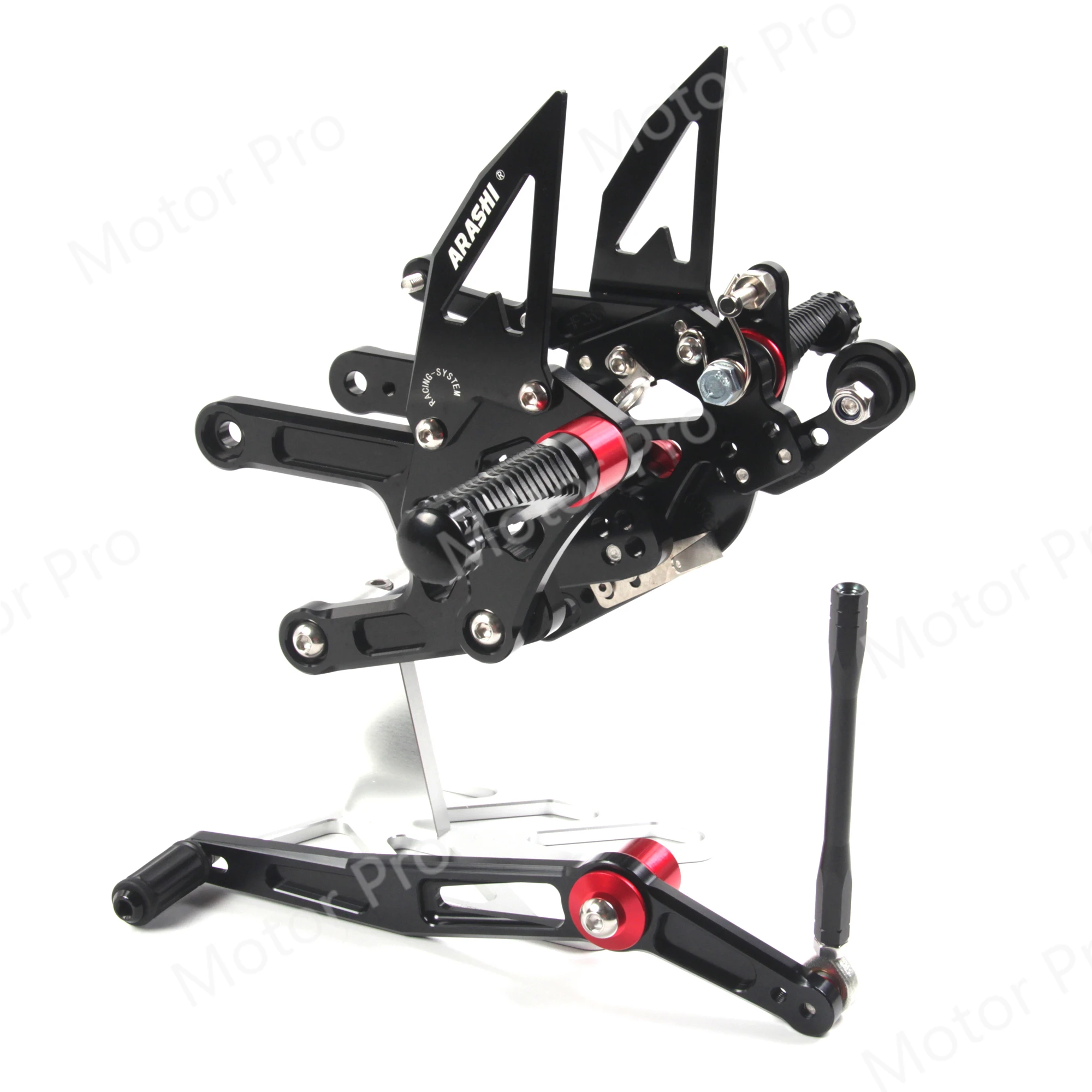 Для Yamaha YZF R6 2017 - 2021 мотоциклетные Регулируемые подножки колышек отдых задний