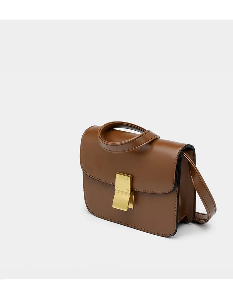 

Female Bag New 2021 Tide Texture Tofu Bag Korean Version Of The Western Style Retro Small Square Bag Lady Shoulder Messenger Bag