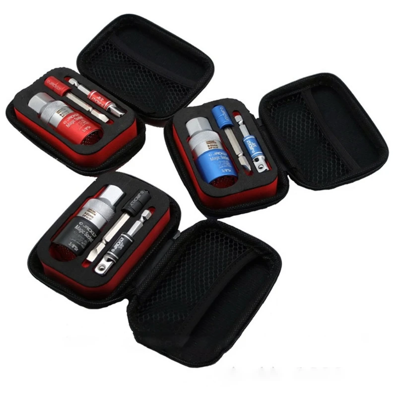 

Universal Socket Tool Set 9-21mm Rotating Sleeve Fit for Automotive Industries 85DF