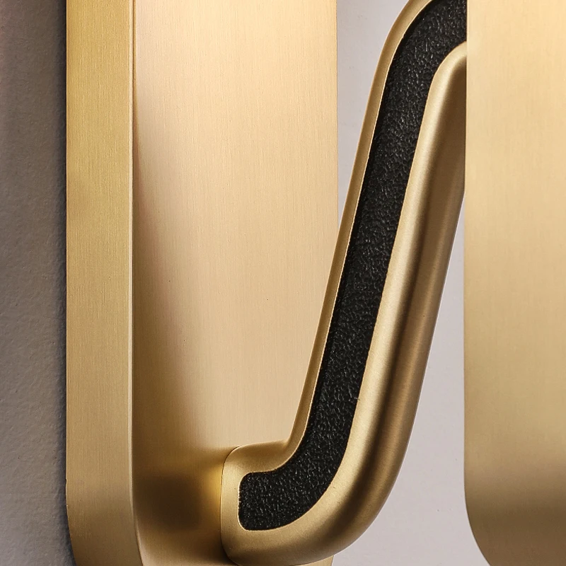 Современный медный настенный светильник FKL медная акриловая лампа