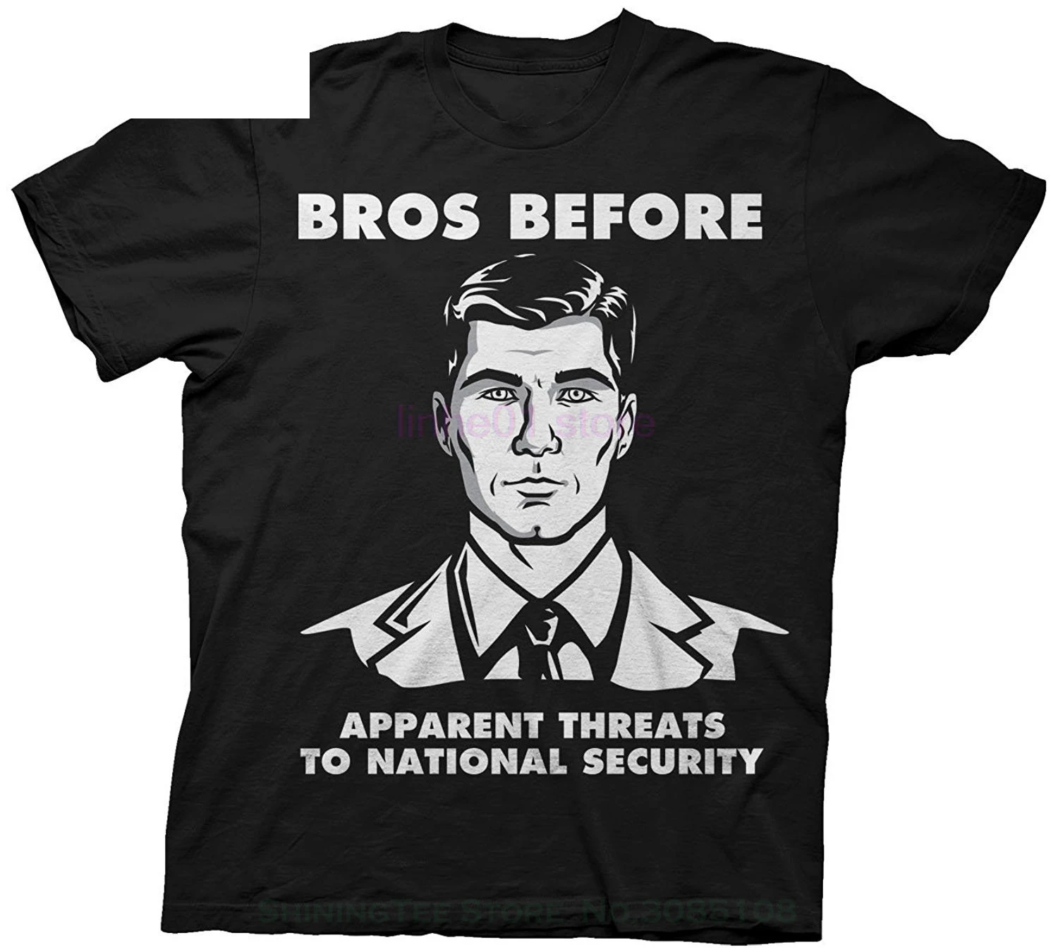 Повседневная футболка с коротким рукавом новинка Archer Bros перед очевидной