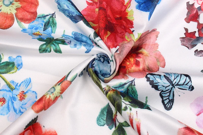 

Women Floral Print Asymmetrical Split Long Dress Summer Sexy Strapless Hollow Out Drawstring Design Robe Maxi Party Vestidos XXL