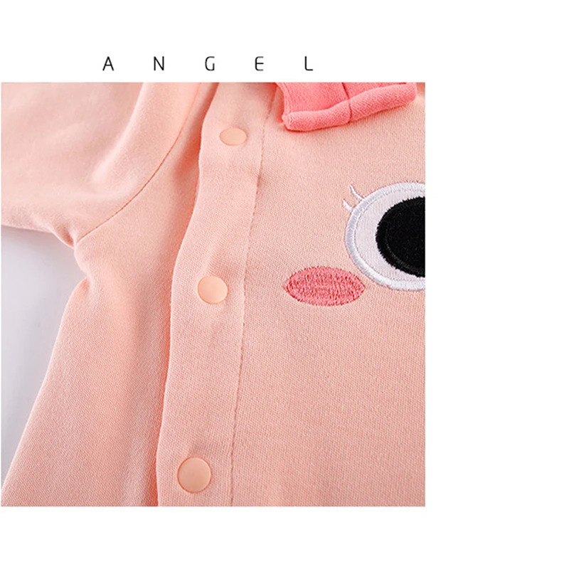 Осенние комбинезоны для новорожденных с длинными рукавами детская одежда из