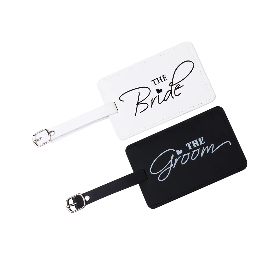 Бирка для чемодана жениха и невесты Сумка с подвеской аксессуары путешествий имя