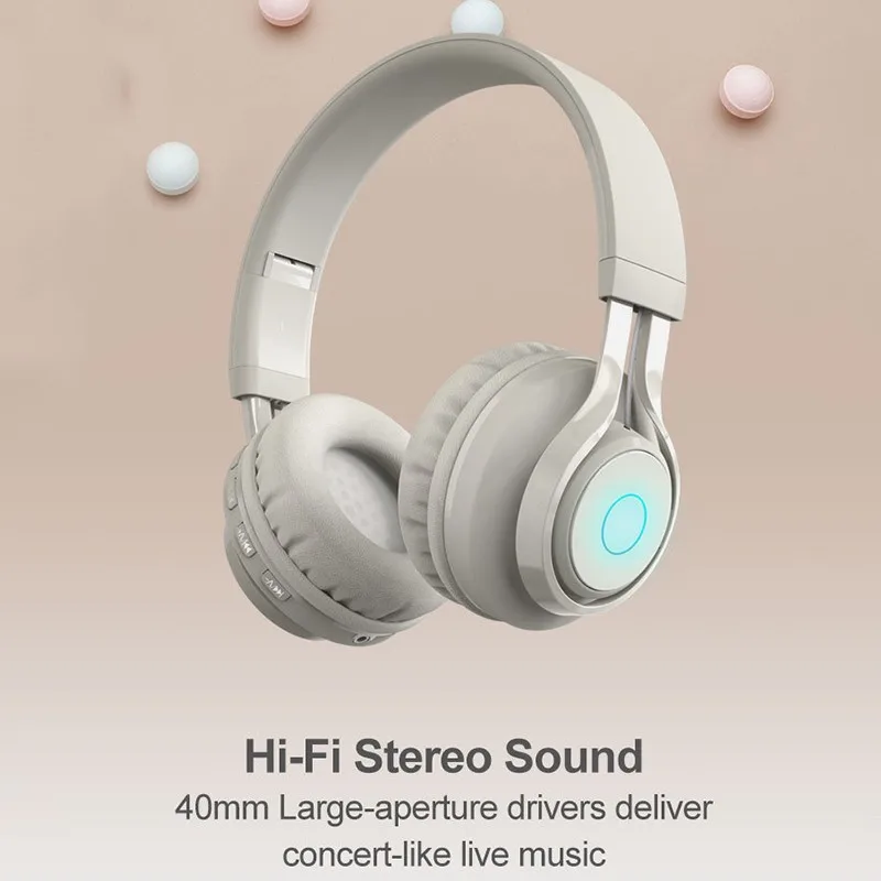 

Headphones Bluetooth Headset Earphone Wireless Headphones Stereo Foldable Sport Earphone Gaming Headset