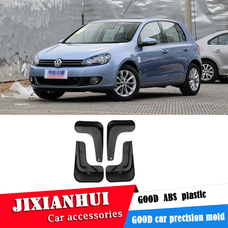 Для GOLF 6/MK 6 2009 2012 Брызговики брызговики переднее цветное и заднее крыло