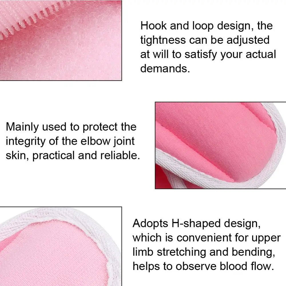 

Breathable Medical Elbow Joint Pad Brace Arm Protector Elderly Patient Sponge Hand Pad Joint Cotton Wrist Protector Support Pink