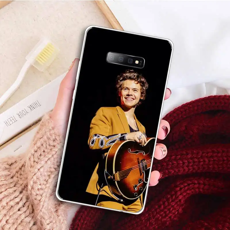

One Direction British band Phone Case Transparent For Samsung Galaxy S A 5 7 8 9 2015 20 edge plus 10 e lite 2019