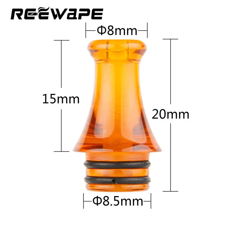 

510 Resin Drip Tip For Baby Prince Tank Atomizer 510 Pure Colour Drip Tip