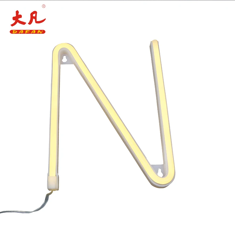 Оптовая продажа неоновых вывесок светодиодный веревочный светильник для