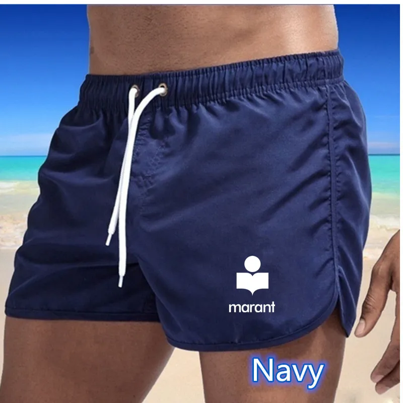 

2021 Summer Hot Shorts Men's Brand printing Shorts Men's Summer Loose Breathable Casual Shorts Beach Shorts Large Size