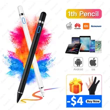Voor Apple Potlood 1 2 Ipad Pen Touch Voor Tablet Mobiele Ios Android Stylus Pen Voor Telefoon Ipad Pro Samsung huawei Xiaomi Potlood