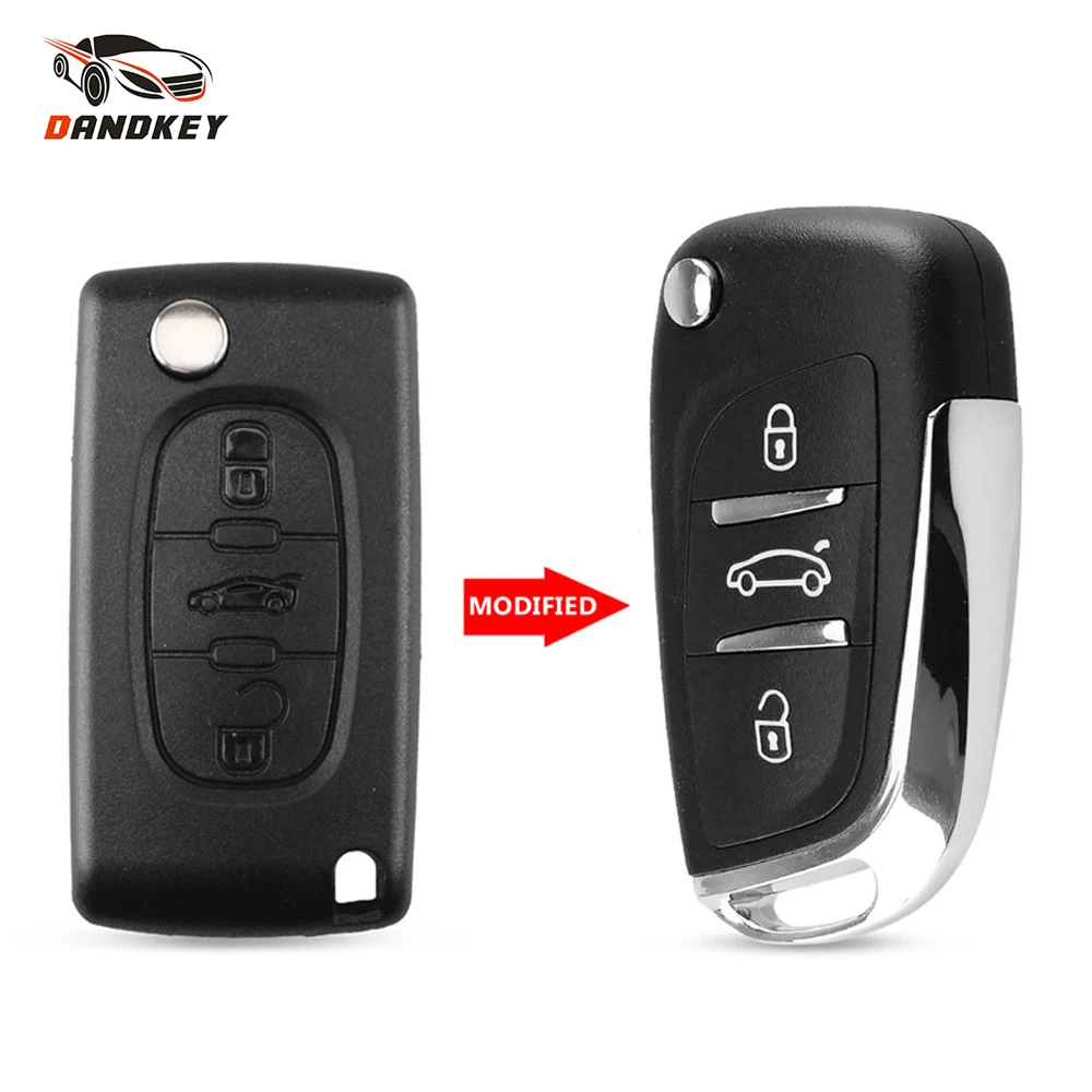 Флип чехол для Peugeot 107 207 307 307S 308 407 607 2/3|Ключ от авто| |