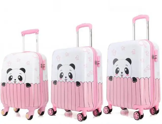 Kids Luggage suitcase Travel Rolling Suitcases Children cartoon Suitcase Spinner suitcase for kids Travel Trolley Bags wheels