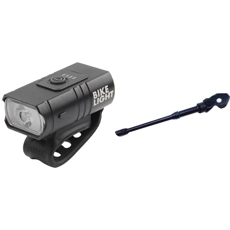 

1 шт. T6 светильник USB Перезаряжаемый дисплей мощности и 1 шт. для велосипеда Brompton Kickstand