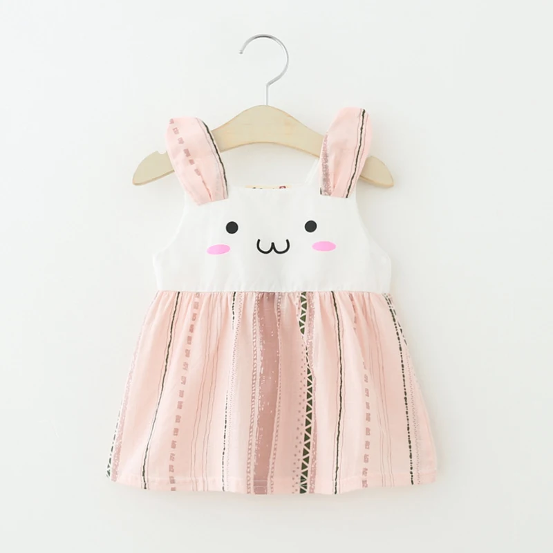 Фантазийное Летнее Детское платье-пачка мультяшное вечернее платье без рукавов