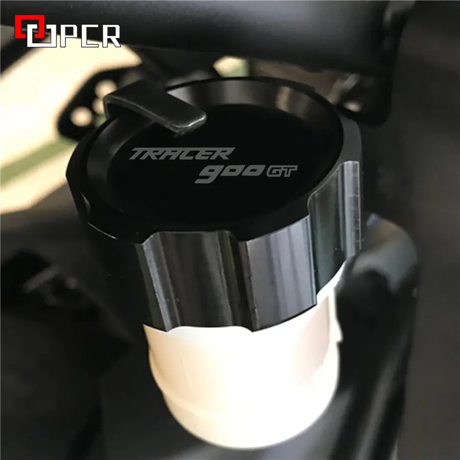 

LOGO Tracer900gt Motorcycle Front&Rear Fluid Cylinder Master Reservoir Cover For Yamaha Tracer 900 gt tracer 900gt 2018-2019