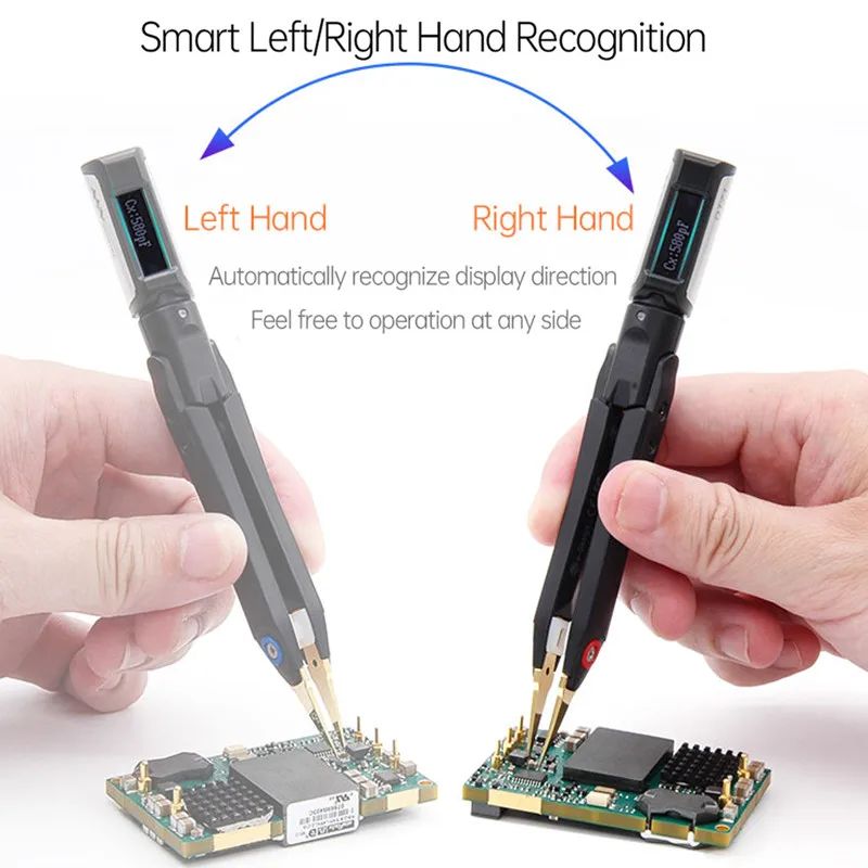 Цифровой Пинцет Mini DT71 Портативный Измеритель LCR Smart SMD тестер диодов резисторов