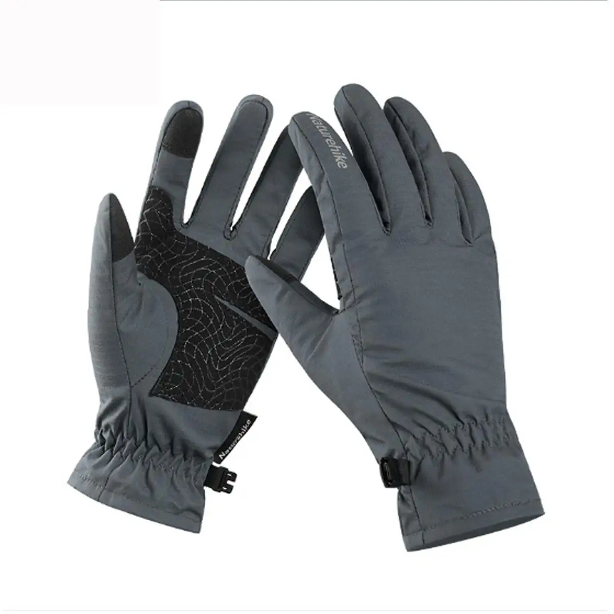 Серый Мотоциклетные перчатки с подогревом водонепроницаемые Guantes Moto зимние перчатки с сенсорным экраном Luva Motociclista перчатки для мотокросса - Цвет: Серый