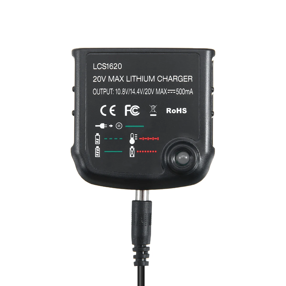 Портативный светодиодный индикатор 20 в зарядное устройство для литий ионных