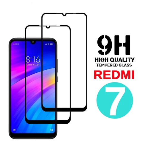 Защитное стекло, закаленное стекло 9H для xiaomi redmi note 7 pro