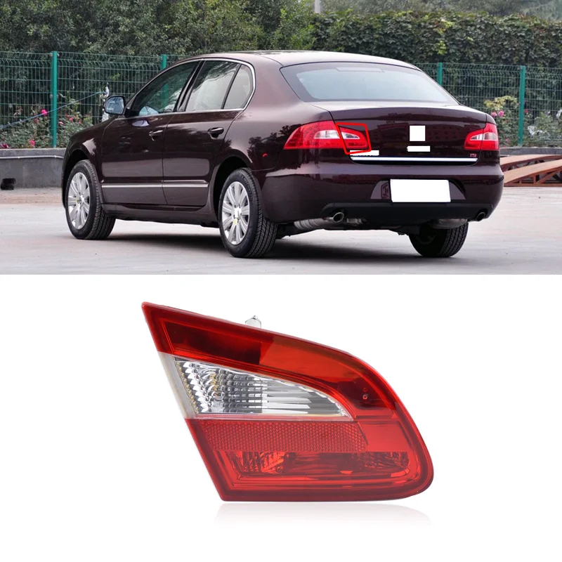CAPQX для Skoda Superb 09 13 задний бампер стоп светильник хвост фонарь стояночный единый