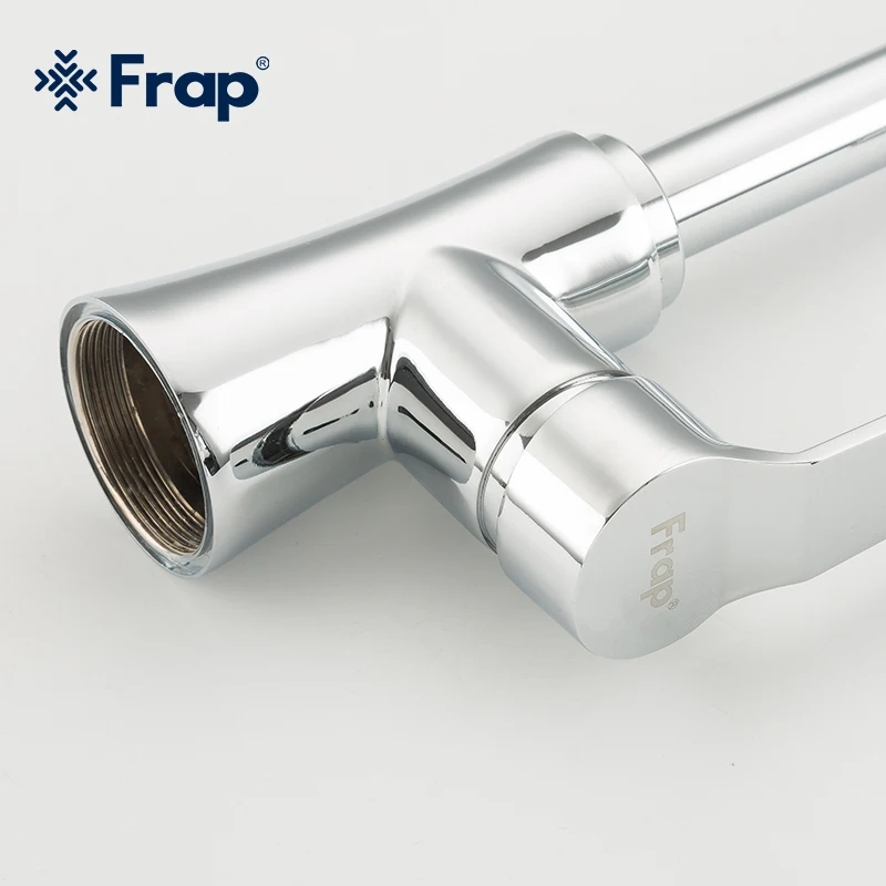 Кухонный Смеситель Frap F40563 латунный кран с поворотом на 360 градусов одно отверстие