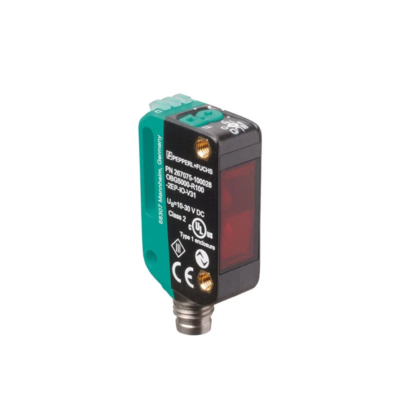 

OBG5000-R100-2EP-IO Pepperl + Fuchs reflective plate photoelectric sensor transparent object detection photoelectric switch