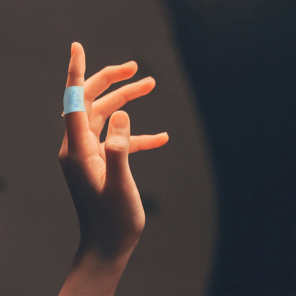 

6Pcs Non-woven Finger Elastic Bandage Sports Finger Guard Self-adhesive Bandage