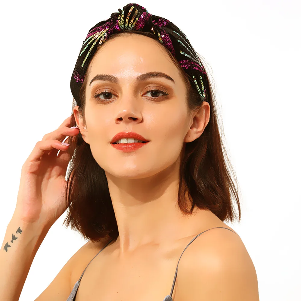 Новое поступление ободки для волос с узлом женские сексуальные Клубные вечерние