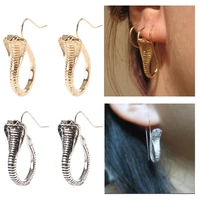new fashion vintage 2 colors party women classic long pendant snake dangle earrings ear hooks jewelery personality gifts