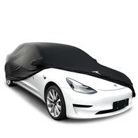 car cover for tesla model 3 model y sunshade insulated high elastic protective elastic stretch cotton tight anti dirt model3y