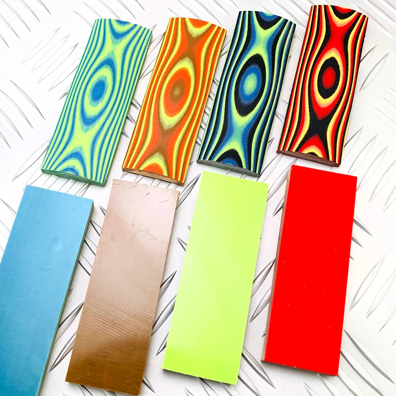 Рукоятка из стекловолокна для изготовления ножей пятнистая змея звуковые волны