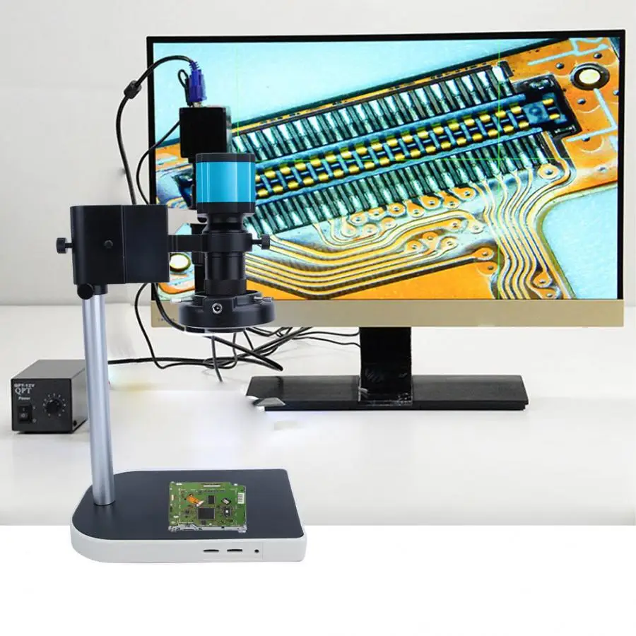 Микроскоп Mikroskop промышленный со светодиодной подсветкой 14 миллионов пикселей HDMI