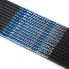 12 шт. сделай сам, 33 дюймов позвоночника 250300340400500600700800 чистый углерод стрелка идентификатор вала 6,2 мм для стрел и стрел для стрельбы из лука аксессуар