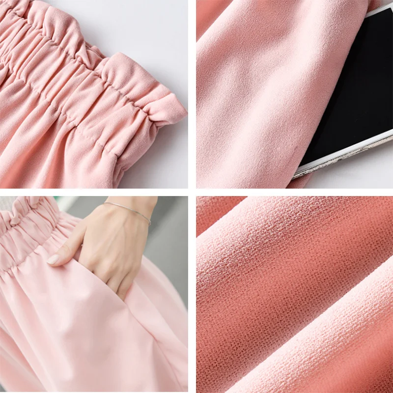 

Shorts Women Solid Lovely Korean Style Comfortable Casual Girlish Stylish Summer Student Sportwear All-match Simple Teens Bottom