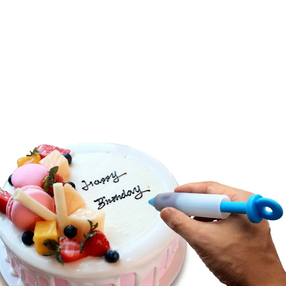 1 шт. силиконовая антипригарная ручка для торта шприц DIY Съемный Многоразовый