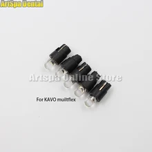 5 pieces LED bulb with E-generator for kavo fiber optic handpiece LED light bulb compatible with kavo muiltiflex coupling